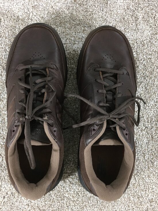 New Balance 928v3 Lace Up Sneakers Mens Size 12 6E Wide Brown Leather MW928BR3 main image 8